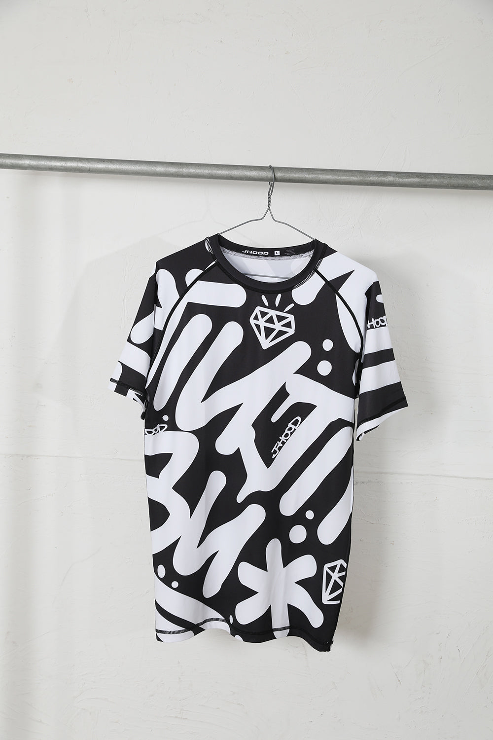 Jhood x Koma Art Graffiti Rash Guard