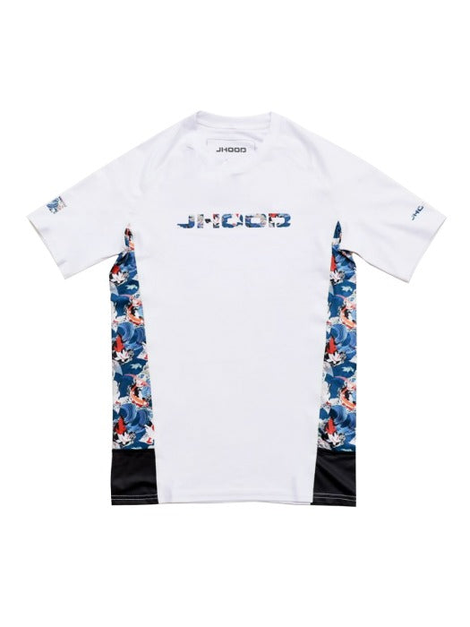 Maglietta nera BJJ Lifestyle con dettagli toppa